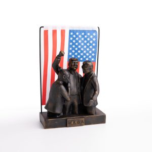 Black with bronze highlights